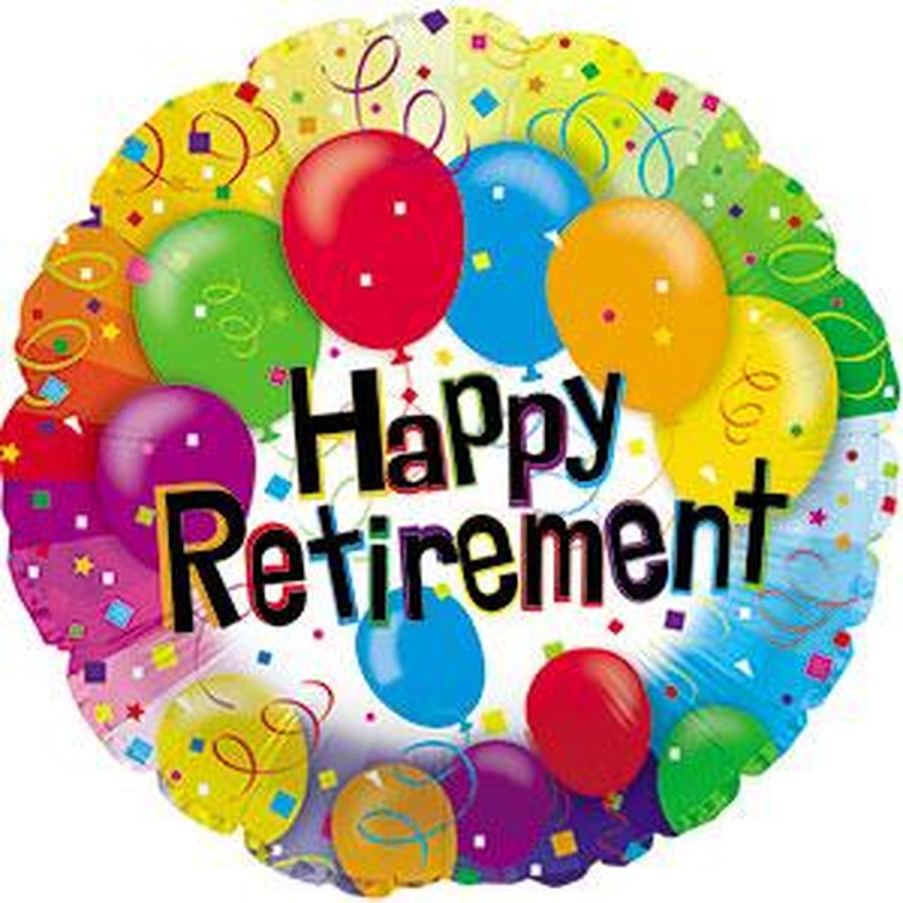 clipart balloons retirement