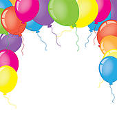 Photo with panda free. Balloons clipart frame