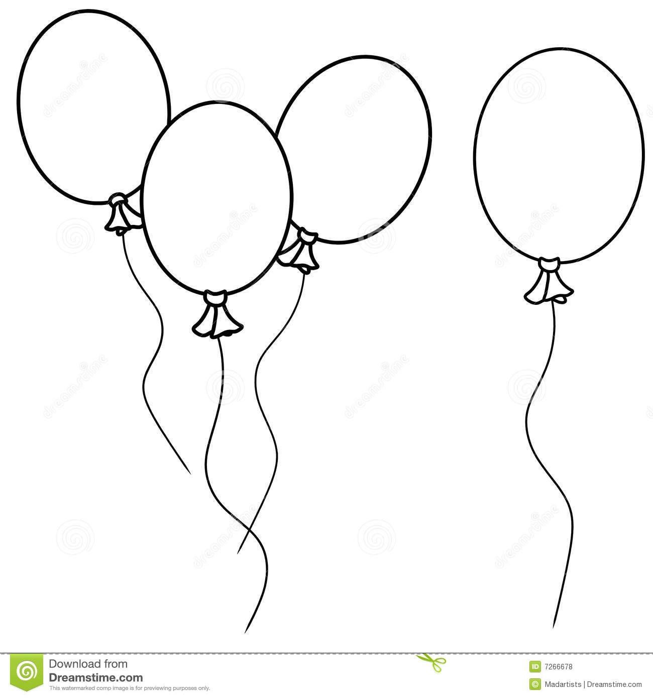 balloons clipart outline balloons outline transparent free for download on webstockreview 2020