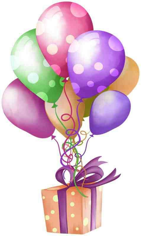 balloons clipart presents