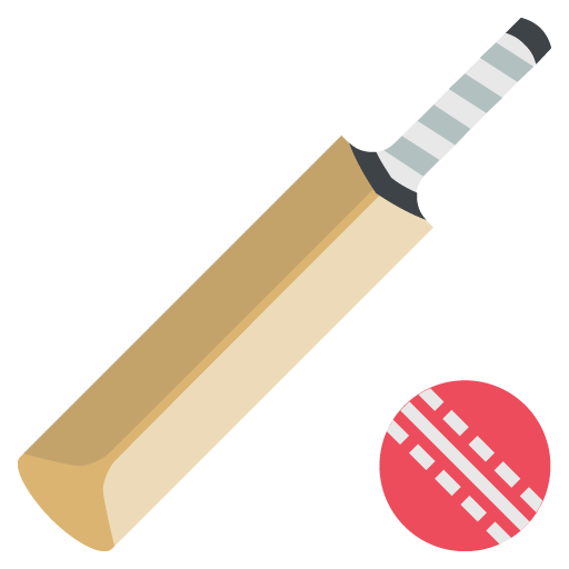 balls clipart cricket bat