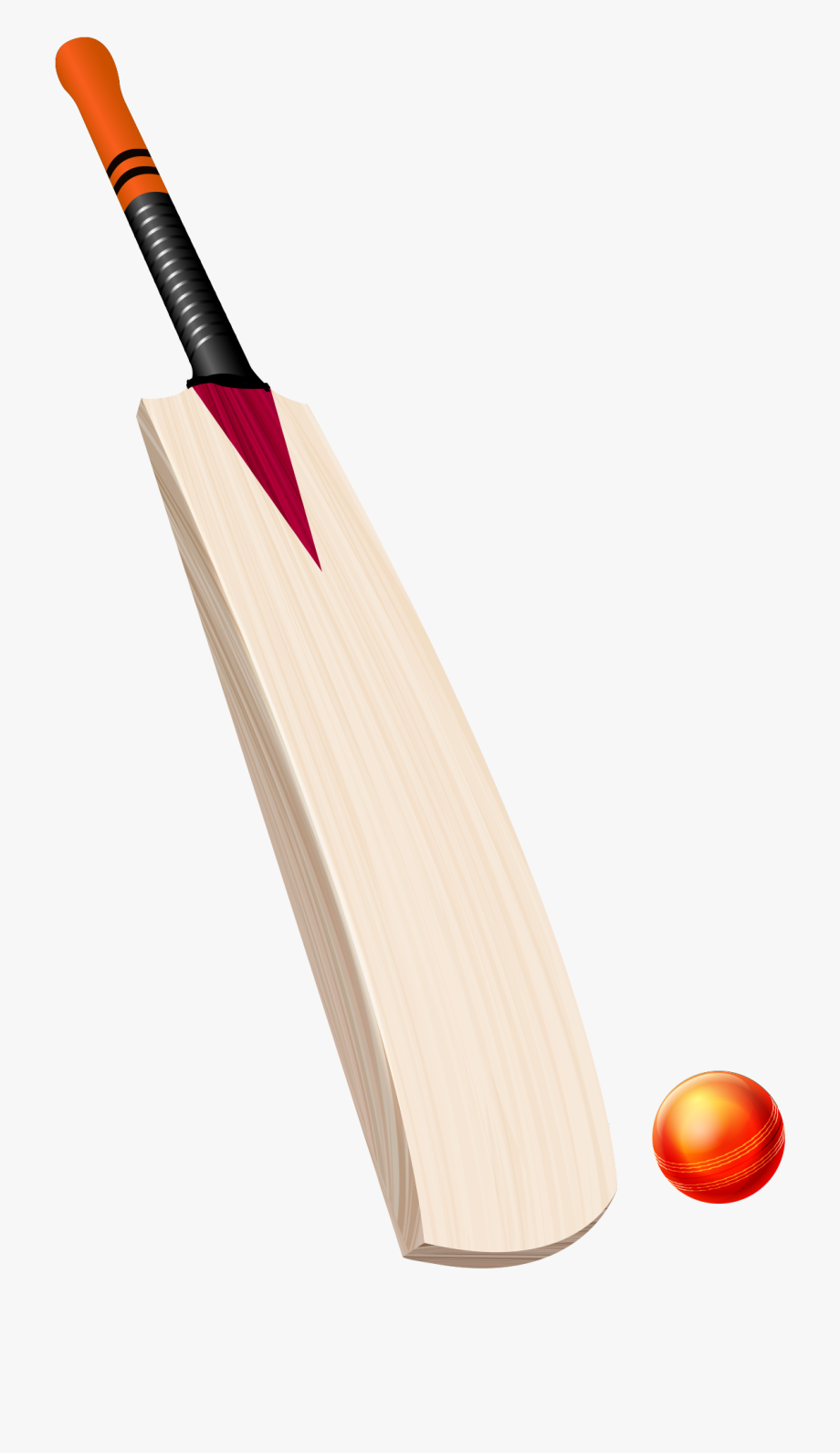 bat clipart cricket bat