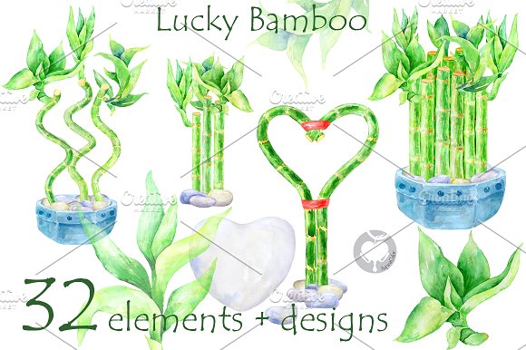 bamboo clipart bamboo design