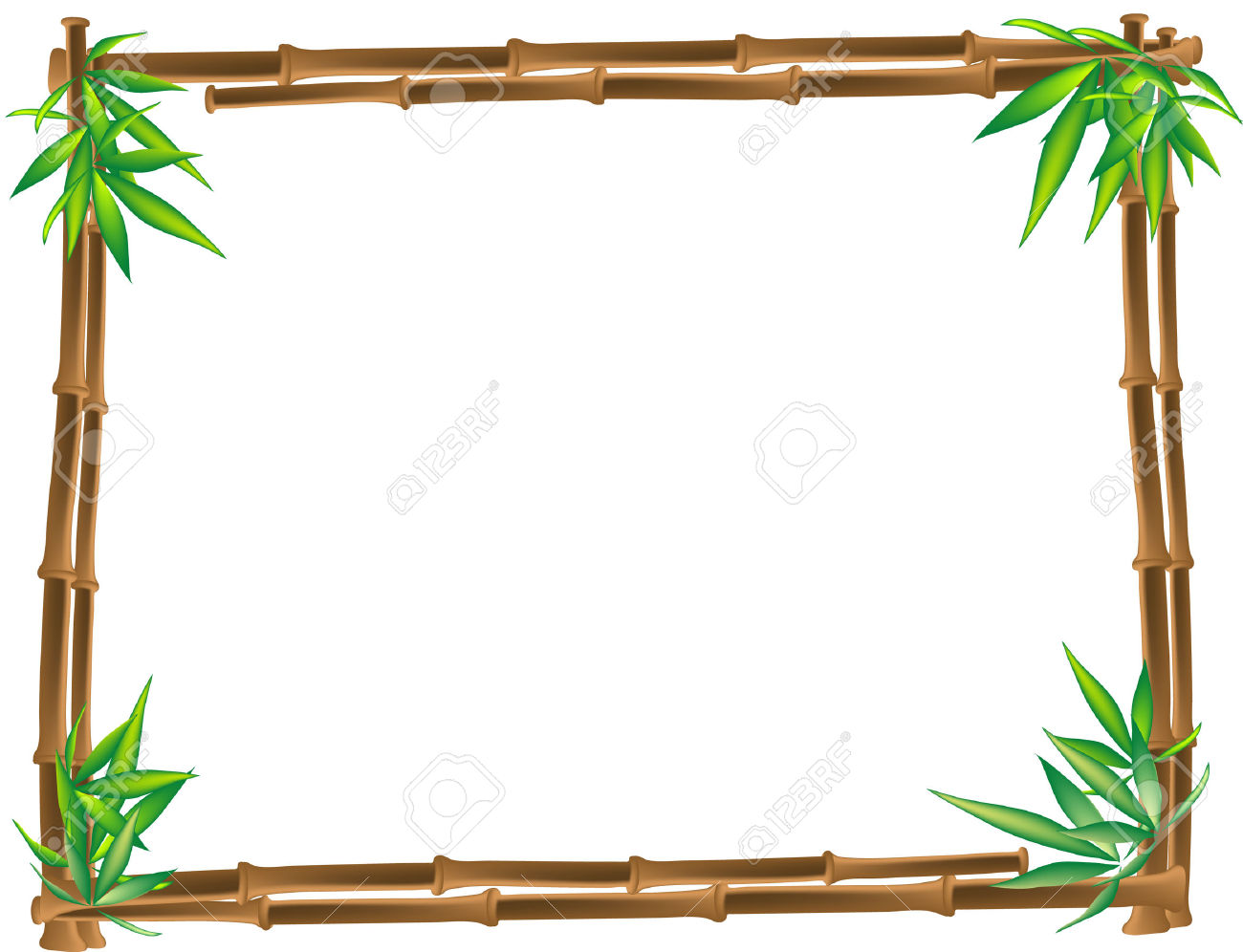 bamboo clipart banner