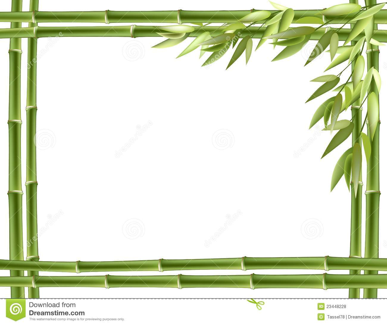 Bamboo clipart borders. Border free portal 