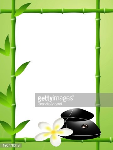 bamboo clipart picture frame