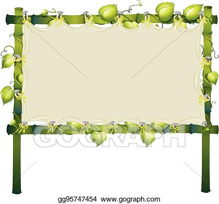 bamboo clipart sign