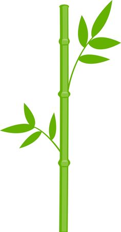 bamboo clipart simple