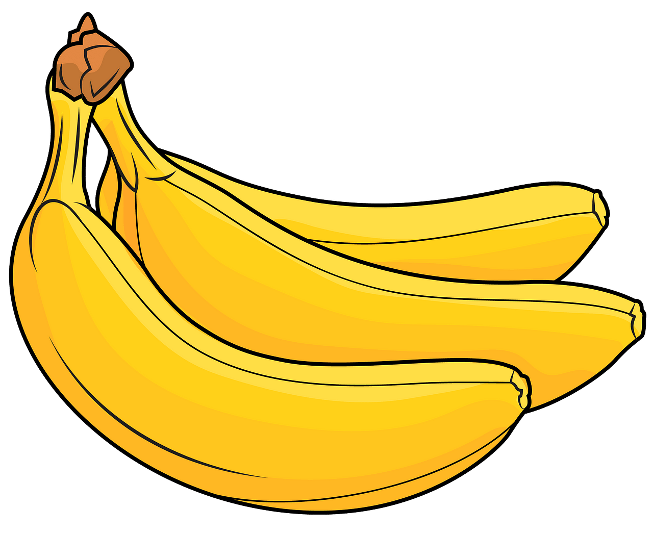 Banana clipart. Bananas free download creazilla