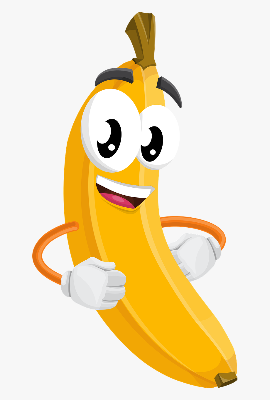 banana clipart animated