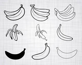 banana clipart bananan