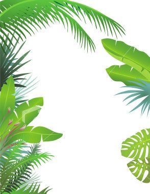 banner clipart forest