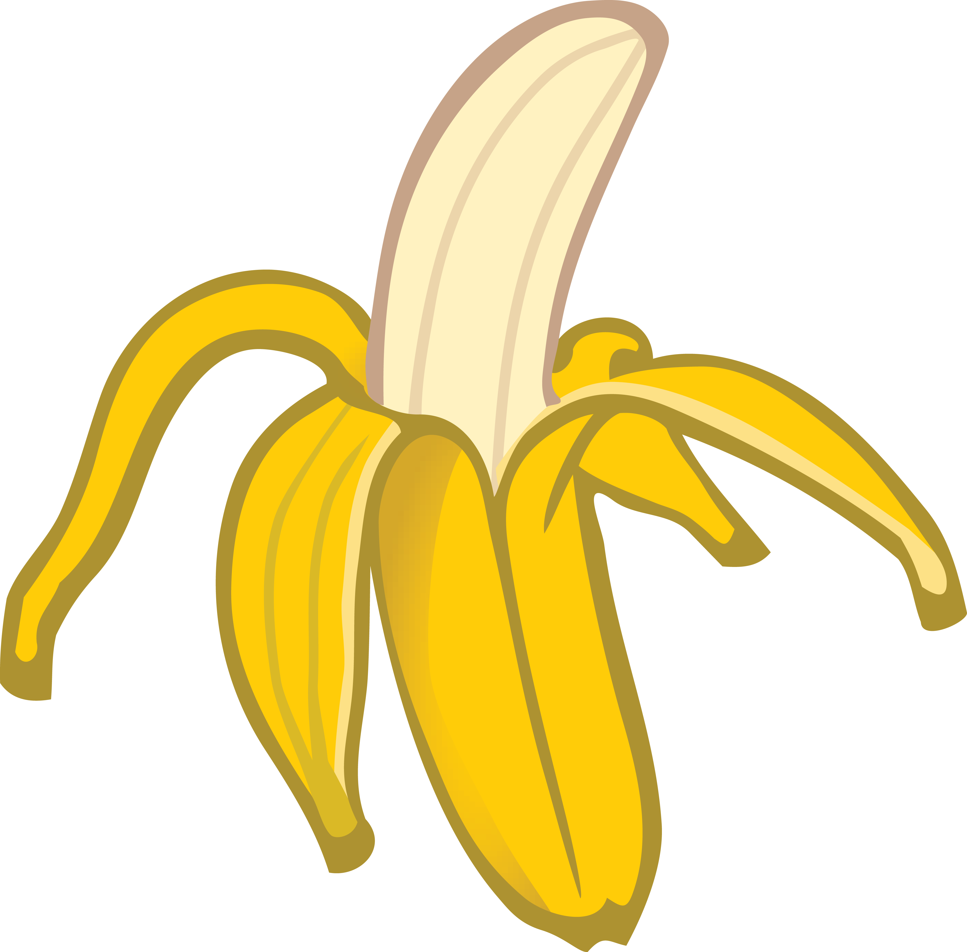 banana clipart border