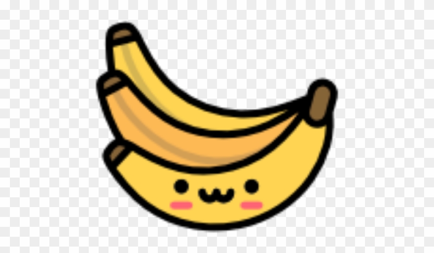 Clipart banana cute. Clip free library yellow