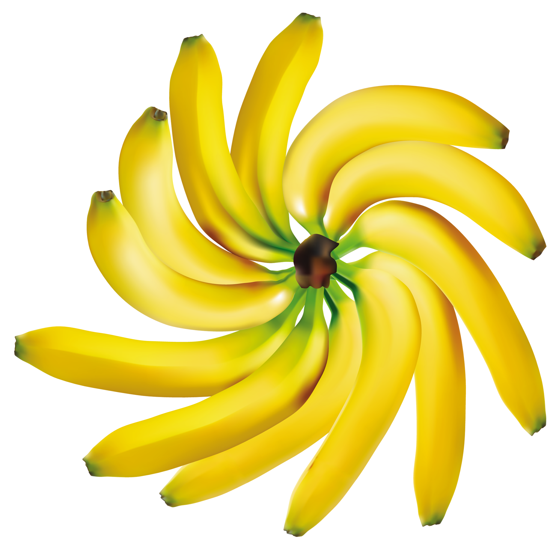 Decoration clipart yellow. Bananas png best web
