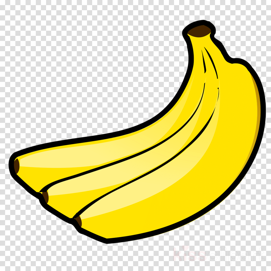 Banana black and white. Bananas clipart illustration