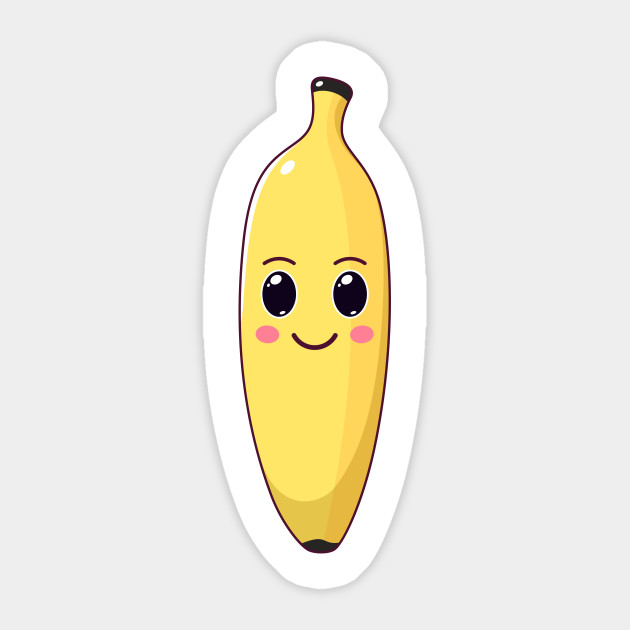 banana clipart kawaii