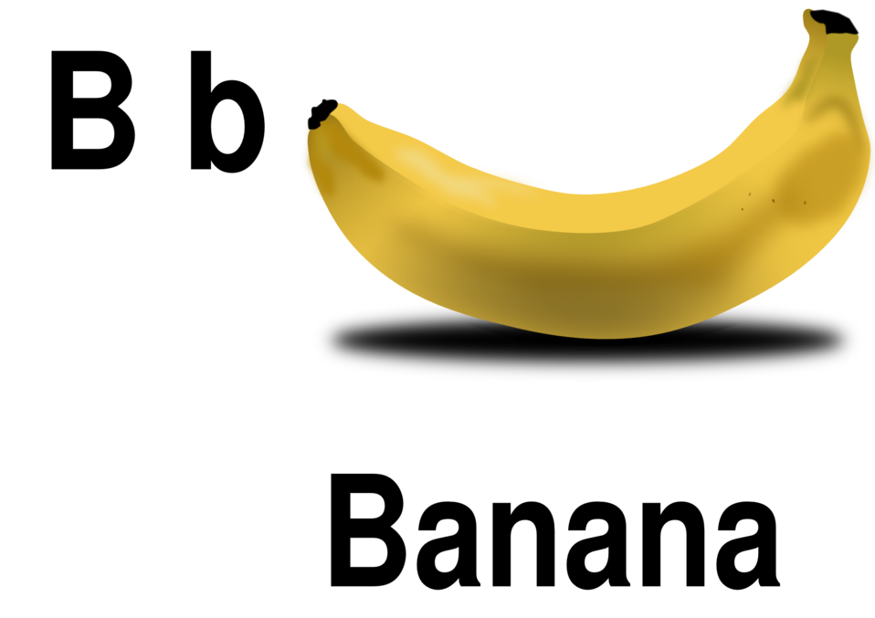 Public domain clip art. Banana clipart open