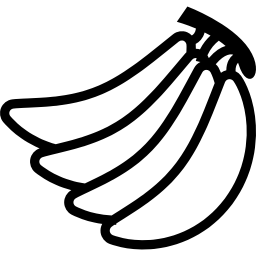bananas clipart icon