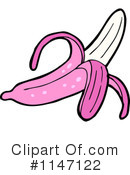 banana clipart pink