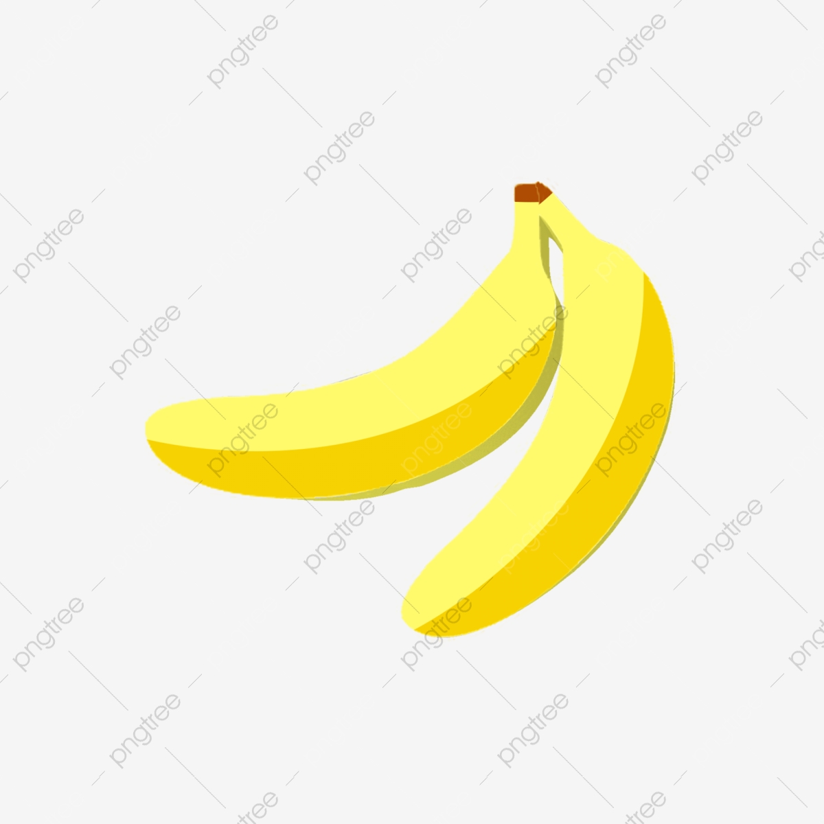 banana clipart simple