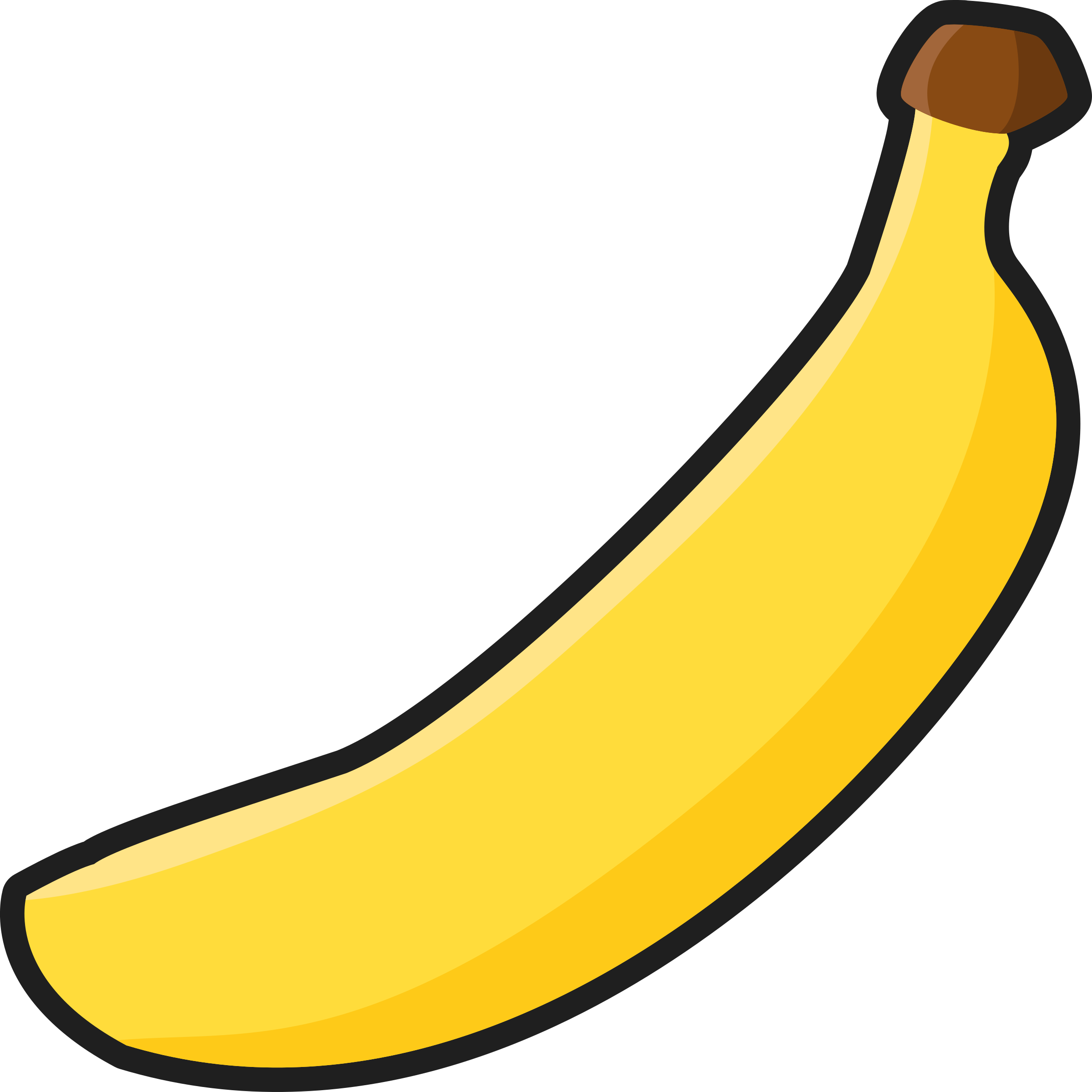 banana clipart simple