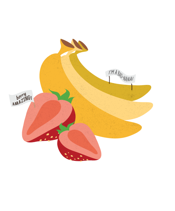 Uvm bored . Mango clipart strawberry banana