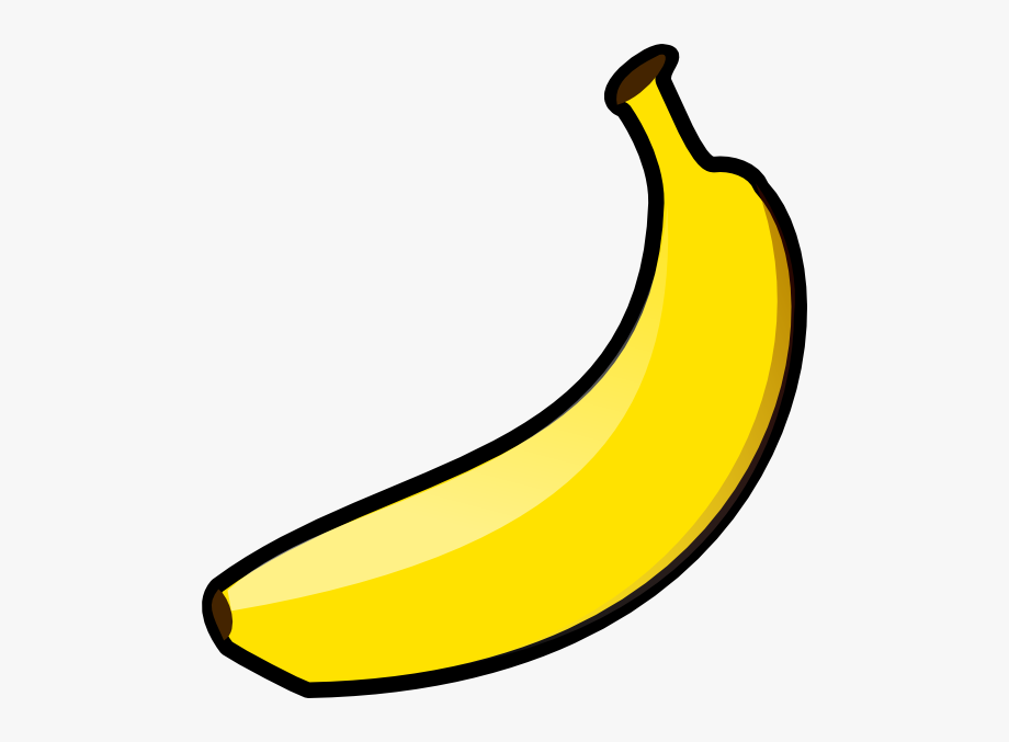 Clipart banana plantain. Transparent cartoon free cliparts
