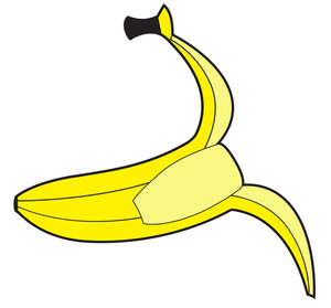 Banana drawing royalty free. Bananas clipart two