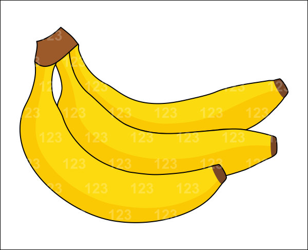 Bananas clipart 3 banana. Best clip art clipartion