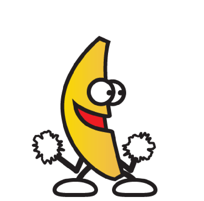 Bananas clipart animation. Animated cartoon gifs banana