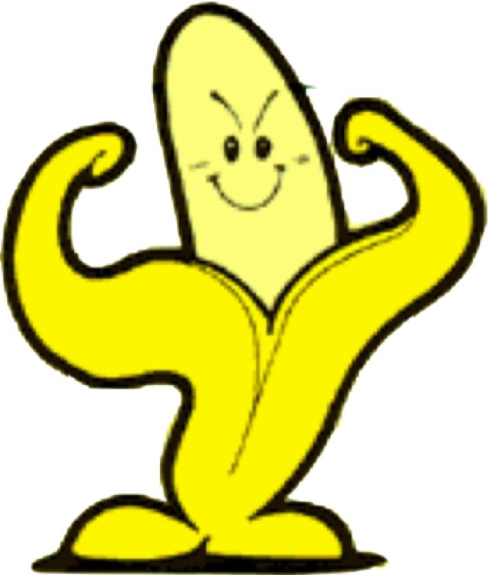 Bananas clipart banana face.  smoothie you crazy