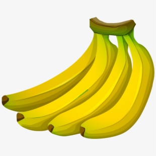 Clipart banana four. Free bananas cliparts silhouettes