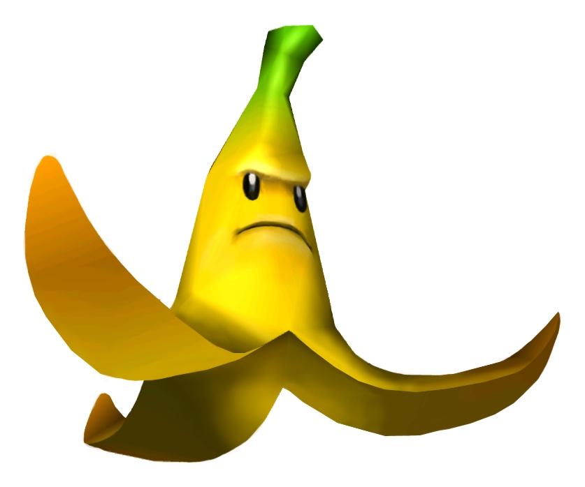 banana clipart two