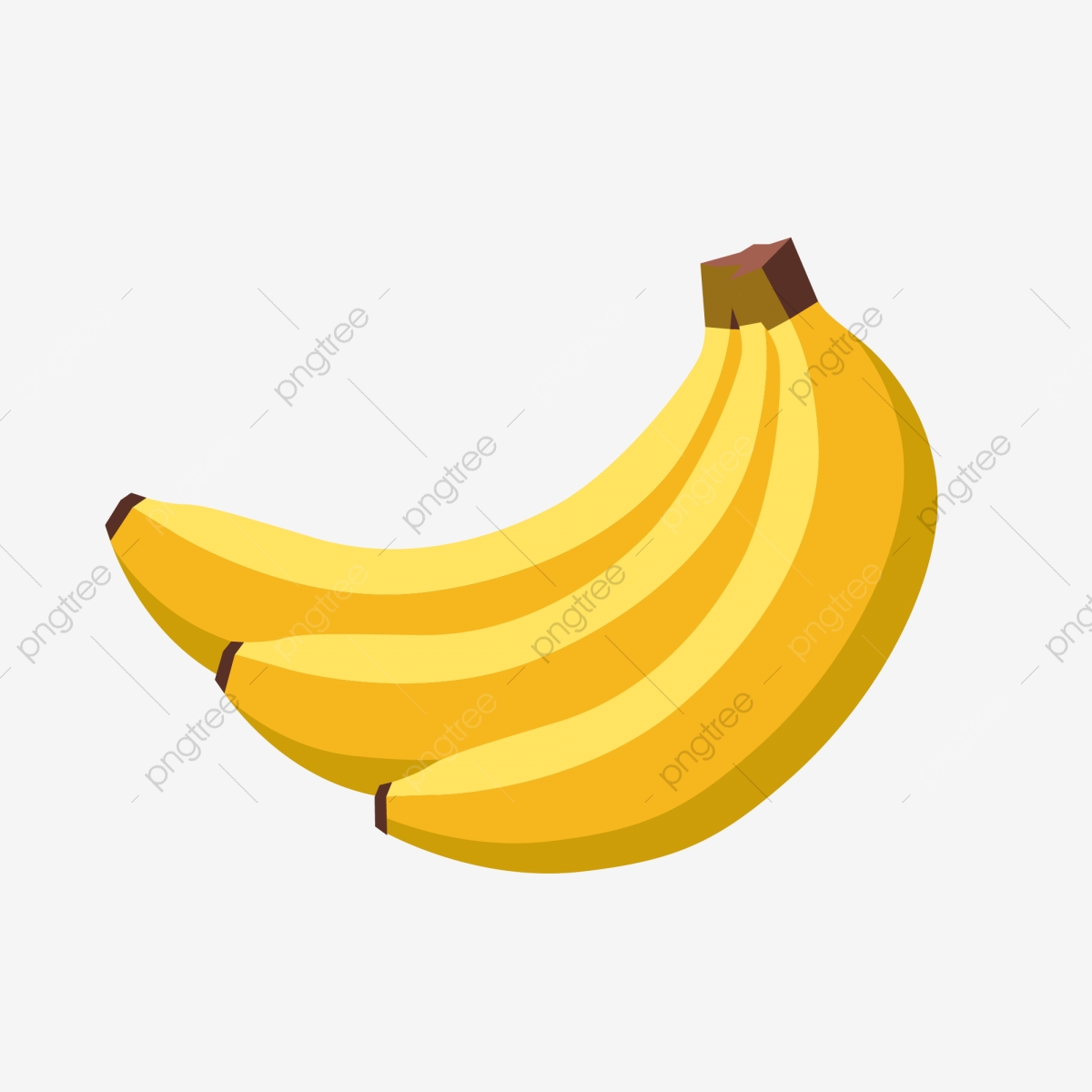 bananas clipart three