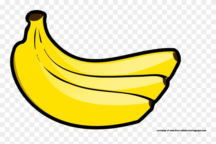 Picture amazing look clip. Clipart banana cute