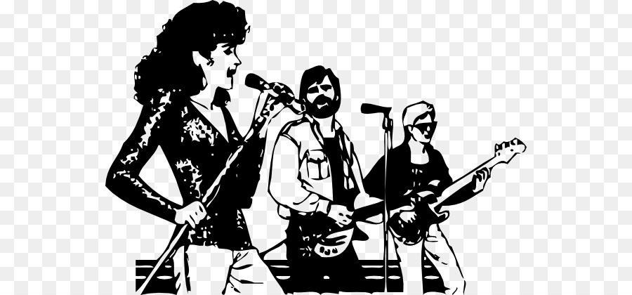 band clipart band live
