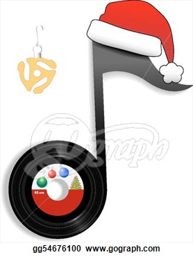 Christmas music clip art. Band clipart holiday