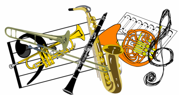 band clipart instrumental music