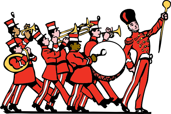 parade clipart band
