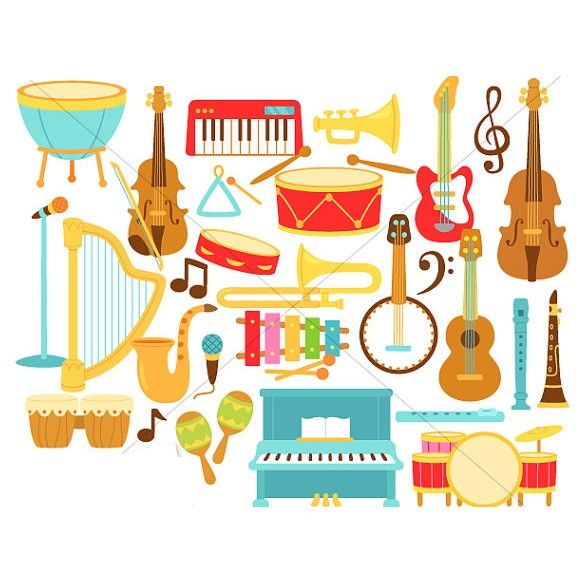 band clipart party clipart