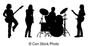 band clipart pop band