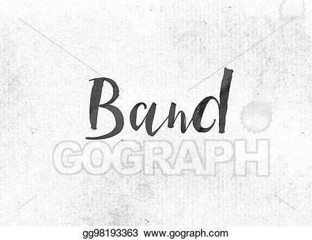 band clipart word