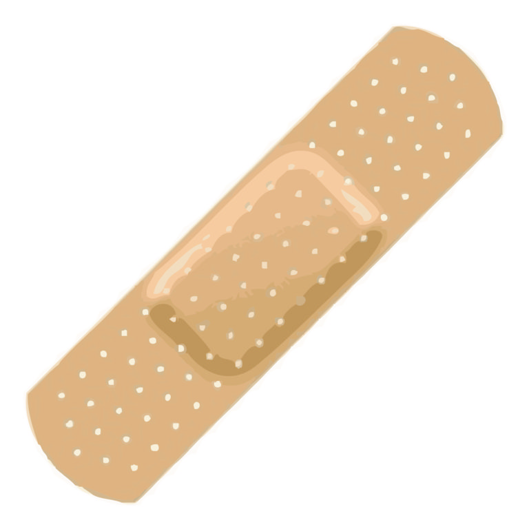 Bandaid clipart bag. Clip art band aid