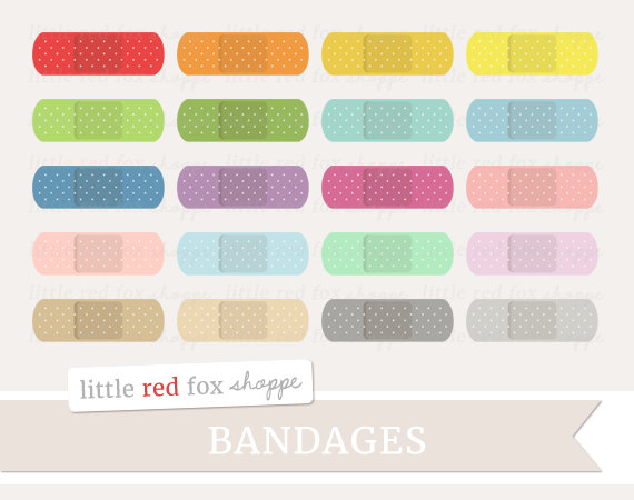 bandaid clipart cute