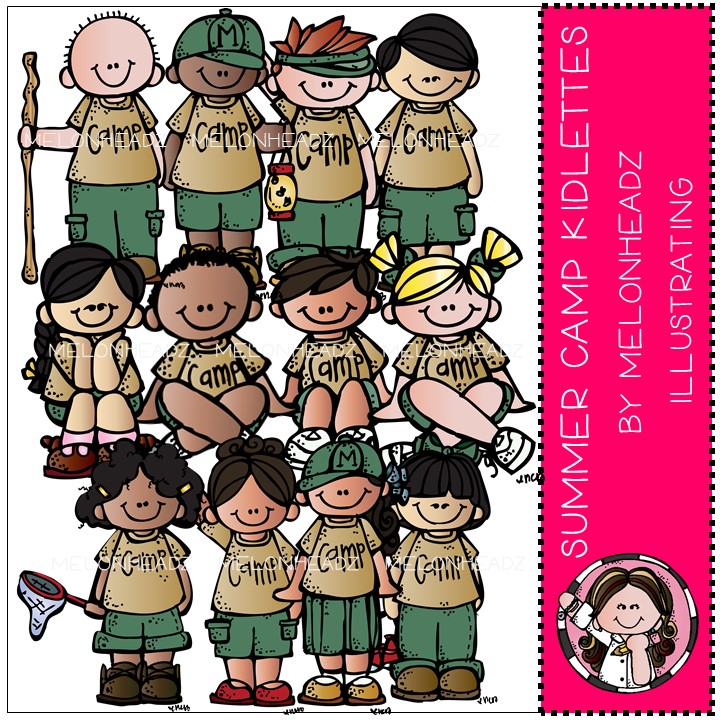 Bandaid clipart melonheadz. Summer camp kidlettes and