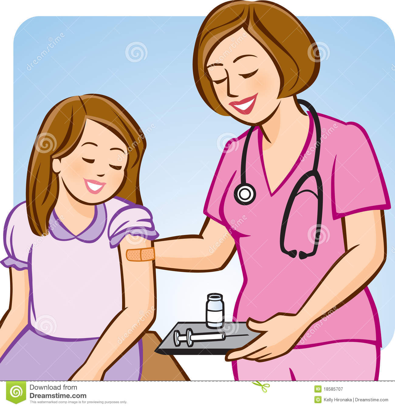 bandaid clipart vaccination
