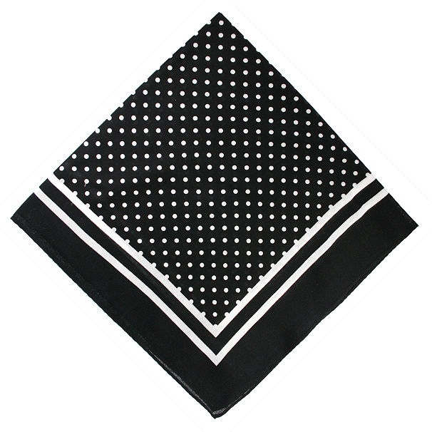 bandana clipart black and white