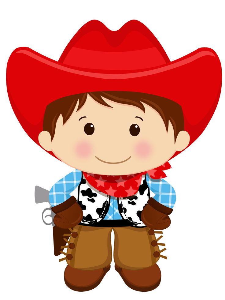 cowboy clipart cartoon