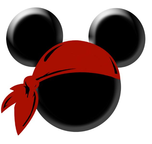 bandana clipart mickey pirate